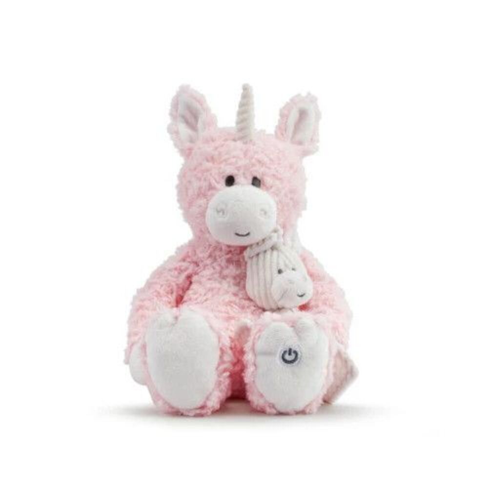 DEMDACO Pink Unicorn Musical Lullaby Pal 12 in Plush Plays 5 Songs NWT